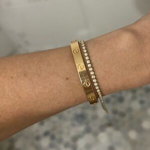 Ring Concierge Bezel Mini Diamond
Tennis Bracelet - Eternity 14k Yellow Gold